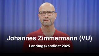 Landtagswahlen 2025 - «Schnell gefragt» mit Johannes Zimmermann ( VU)