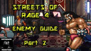 Streets Of Rage 4 Enemy Guide Part 2: Mini Bosses and Secret/Hidden Bosses