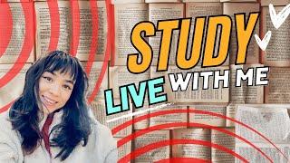 5-Hour Midnight Study With Me Live -No Ad @UBC DormI Pomodoro 90/15 | Real-Time Productivity