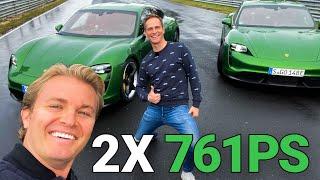 Auf der Nordschleife vs. Matthias Malmedie im Porsche Taycan Turbo S | Nico Rosberg