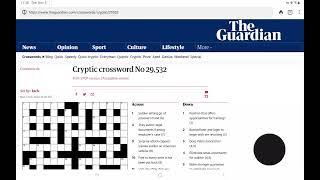 Guardian Cryptic Crossword (Tuesday, 5 November 2024)