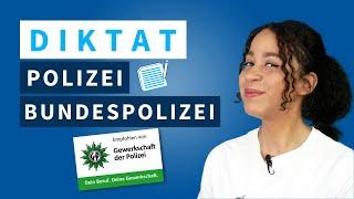 Diktat Polizei + Diktat Bundespolizei (2024)