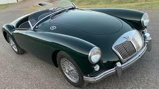 Total Restoration in 2 minutes: 1958 MGA Roadster Barnfind to Showcar