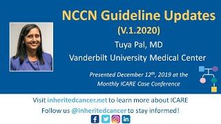 NCCN Guidelines (V.1.2020)