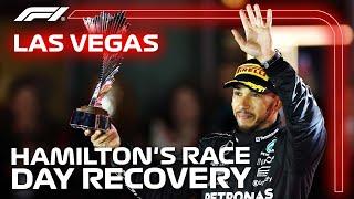 Hamilton's Charge From P10 To The Podium | 2024 Las Vegas Grand Prix