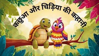 Tortoise and Bird: A Lesson in Respect | Hindi Moral Stories | Bedtime Stories | Stories | #Kahani