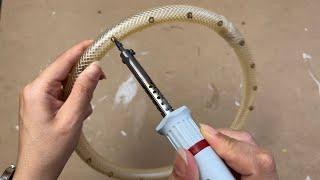 Perfect Recycling Idea with Garden Hose!