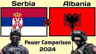 Serbia vs Albania military power comparison 2024 | Albania vs Serbia military power 2024