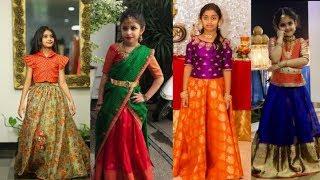 Traditional Dress Designs collection for Baby Girls II Ethnic Wear 2019 || Sikana Trends