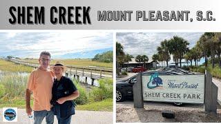 Shem Creek In Mt. Pleasant, Sc: A Waterfront Dining & Shopping Experience