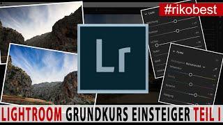 Fotos bearbeiten in Adobe Lightroom 2023 - Grundkurs für Einsteiger Teil 1 Deutsch / Tutorial