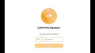 How to create account on Cryptofamily site