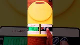 Kitchen Weighing Scale SF400 #shorts #solution