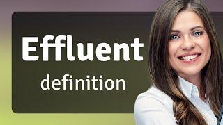 Effluent • EFFLUENT meaning