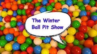 "The Winter Ball Pit Show" for learning colors -- children's educational video