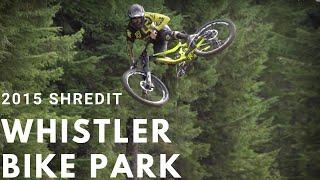 Remy Metailler attacks the Whistler Bike Park