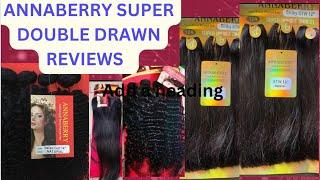 ANNABERRY SUPER DOUBLE DRAWN/PACKET HAIR REVIEWS