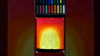 #softpastel Easy soft pastel drawing for beginners|Drawing Tutorial #shorts #viral #drawing #rakhi