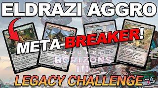 These New Eldrazi are BUSTED! Legacy Challenge Top 8 with MH3 Eldrazi Aggro | MTGO | Maxtortion