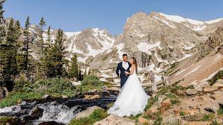 Colorado Alpine Lake Elopement