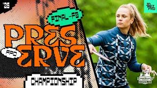 2025 Preserve Championship | FPO FINALF9 | Saarinen, Burge, Lätt, Gannon | Jomez DiscGolf