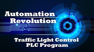 Traffic Light Control PLC Program using Timers . #PLC #SCADA #Industrial_Automation