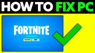 How To FIX Fortnite Login Failed PC (2024)