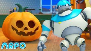 The Pumpkin is ALIVE!!! | | ARPO | Rob the Robot & Friends - Funny Kids TV