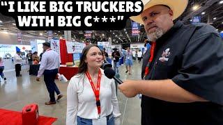Bonehead Truckers Interviews Random People at the Texas Trucking Show