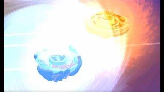 Gingka and Ryo Joint Special Move Burning Storm Bringer Firestrike | Beyblade PSP