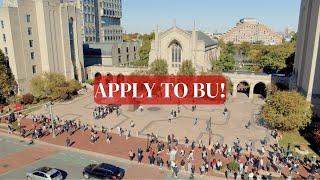 Apply to Boston University!