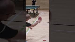 SAVED BY THE NET  #tabletennis #pingpong #bestmoments #shorts