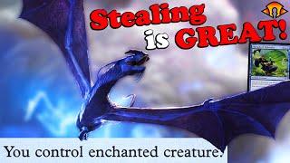 MTG Modern ▷ "Gain Control" COMBO Deck!  w/ Volatile Stormdrake & Threads of Disloyalty! ◁【MH3】