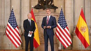 Encuentro de S.M. el Rey con el Presidente de los Estados Unidos de América, Joseph R. Biden Jr