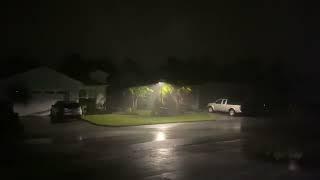 Hurricane Ian Eye Wall Daytona Beach, FL