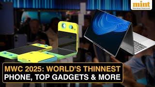 MWC 2025 Day 1: World’s THINNEST Phone, Lenovo’s AI ThinkPad…TOP 5 Tech At Mobile World Congress