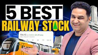  2025 के टॉप 5 Railway Shares ! Top 5 Railway Stocks to Buy in 2025 for High Returns ! 