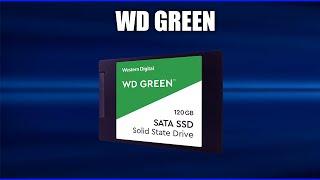 SSD-накопитель WD Green (WDS120G2G0B, WDS240G2G0B, WDS480G2G0B, WDS120G2G0A, WDS480G2G0A)