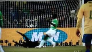 BRAZIL 3 : 1 IVORY COAST FIFA WORLD CUP 2010 GROUP G