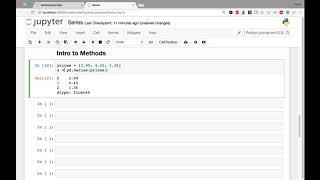 [5] Series - Intro to Methods