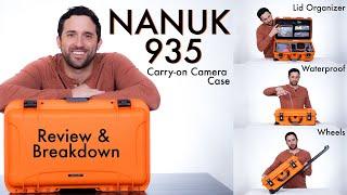 REVIEW & BREAKDOWN: NANUK 935 Waterproof Carry-On Hard Case w/ Lid Organizer & Padded Divider!
