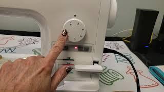 Brother PQ1500SL Sewing Machine Set Up and Lesson