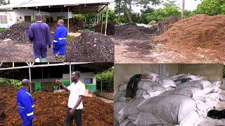 NEW ORGANIC FERTILIZER IN GHANA MANUFACTURED BY THE CHURCH OF PENTECOST MEMBER