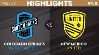 4.22.2023 | Colorado Springs Switchbacks FC vs. New Mexico United - Game Highlights