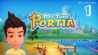 Моя жизнь в Портии  My Time At Portia Прохождение игры #1