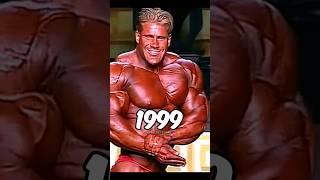 JAY CUTLER 1999 vs 2004 MR OLYMPIA POSING #bodybuilding #shorts