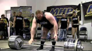 Benedikt Magnusson Sets a World Record with a 1015 Pull!