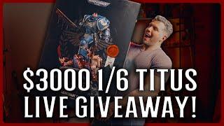 Giving away a $3000 Limited Edition 1/6 Titus Statue LIVE!