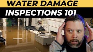 How to do a moisture inspection for water damage