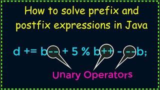 How to solve prefix and postfix expressions in Java